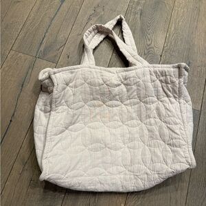 Rita Row Quilted cotton weekender bag